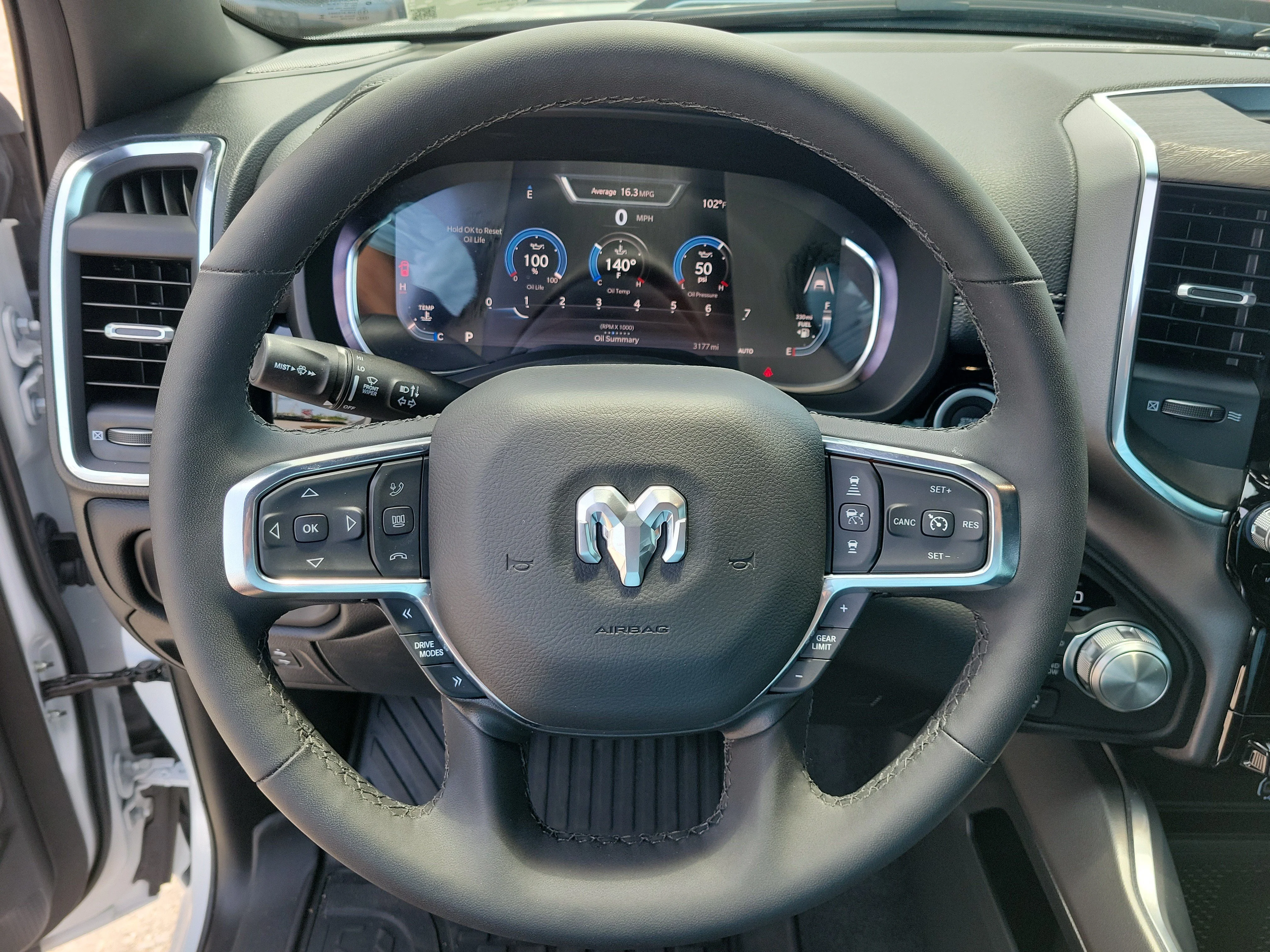 Used 2026 Bright White Clearcoat Ram Laramie image 22