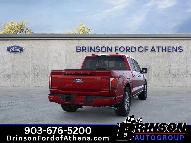 New 2026 Ruby Red Metallic Tinted Clearcoat Ford Platinum® image 8
