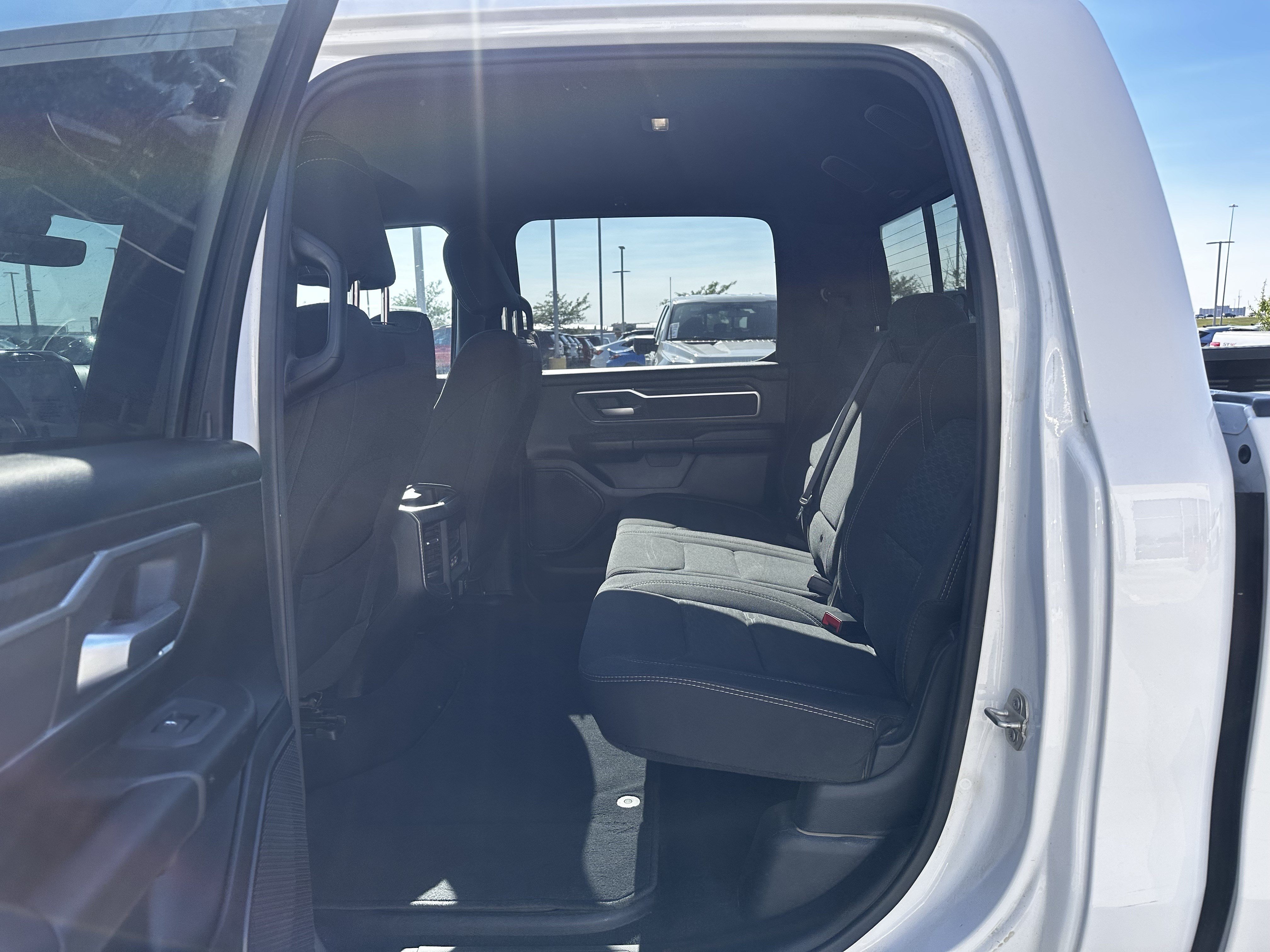 Used 2025 Bright White Clearcoat Ram Big Horn image 8