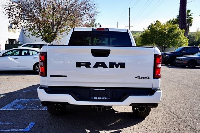 New 2026 Bright White Clear-Coat Exterior Paint RAM Big Horn Night Edition image 11