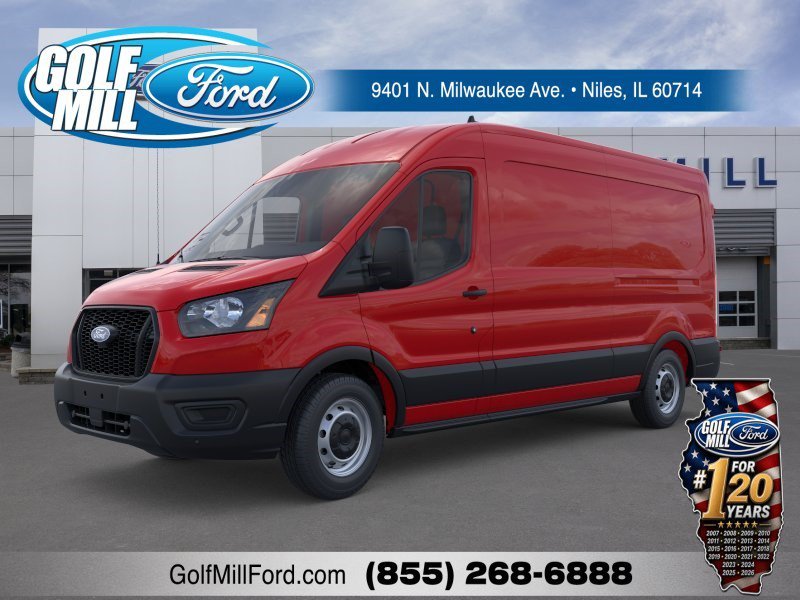 New 2026 Race Red Ford T-250 148 Med Rf image 1