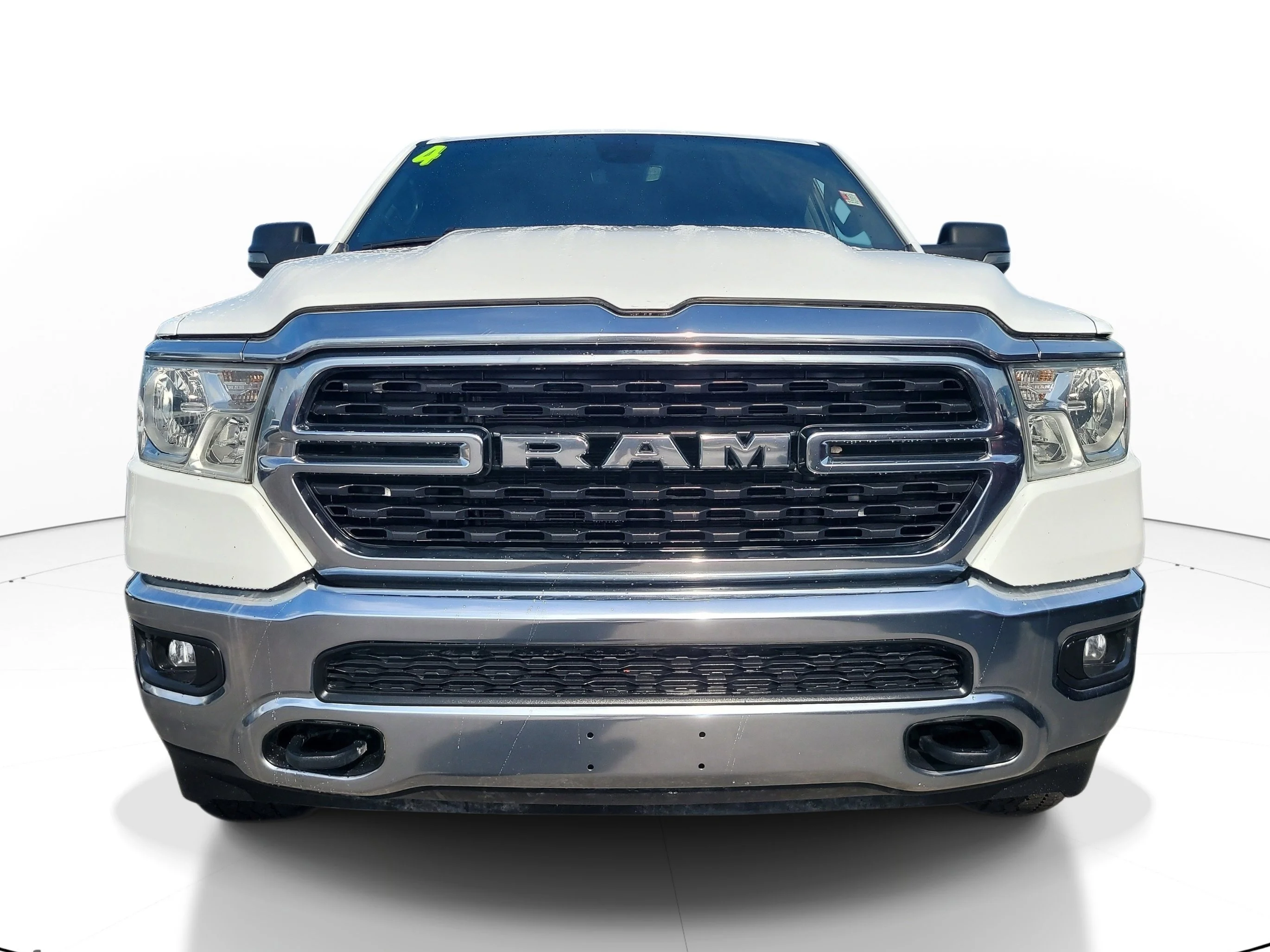 Used 2024 Bright White Clearcoat Ram Big Horn image 2