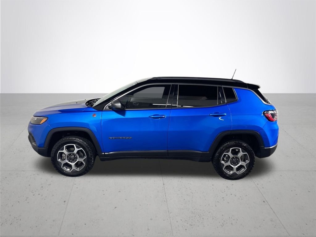 Used 2022 Laser Blue Jeep Trailhawk image 9
