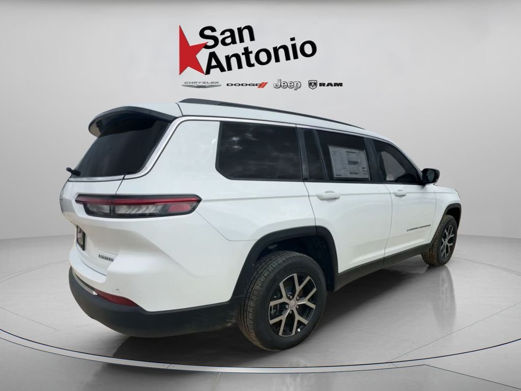 New 2025 Bright White Clear-Coat Exterior Paint Jeep Limited image 15