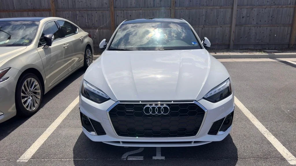 Used 2021 Glacier White Audi 45 S line Premium Plus image 12