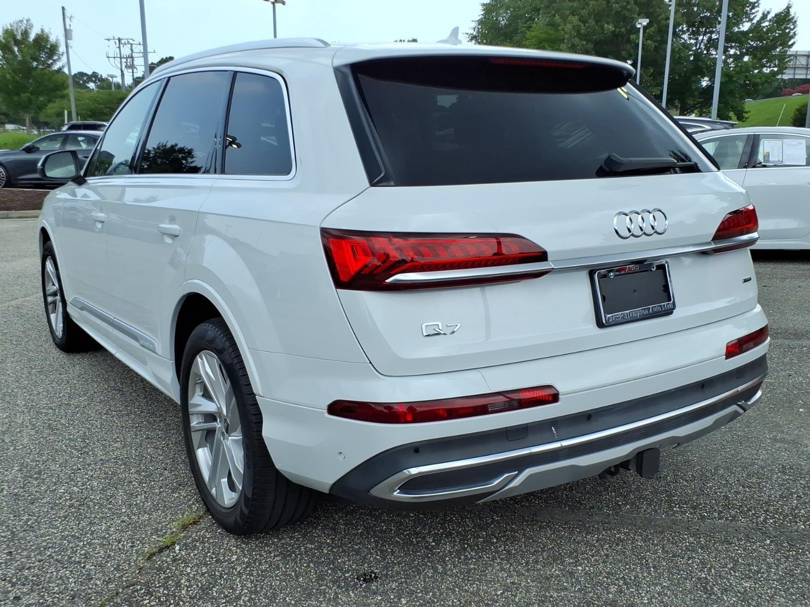 Used 2023 Glacier White Metallic Audi Premium Plus image 10