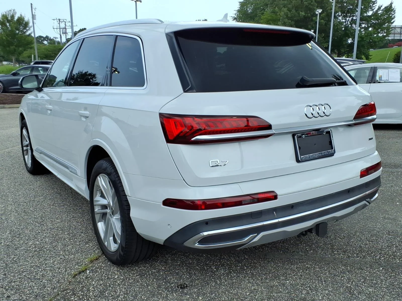 Certified Used 2023 Glacier White Metallic Audi Premium Plus image 10