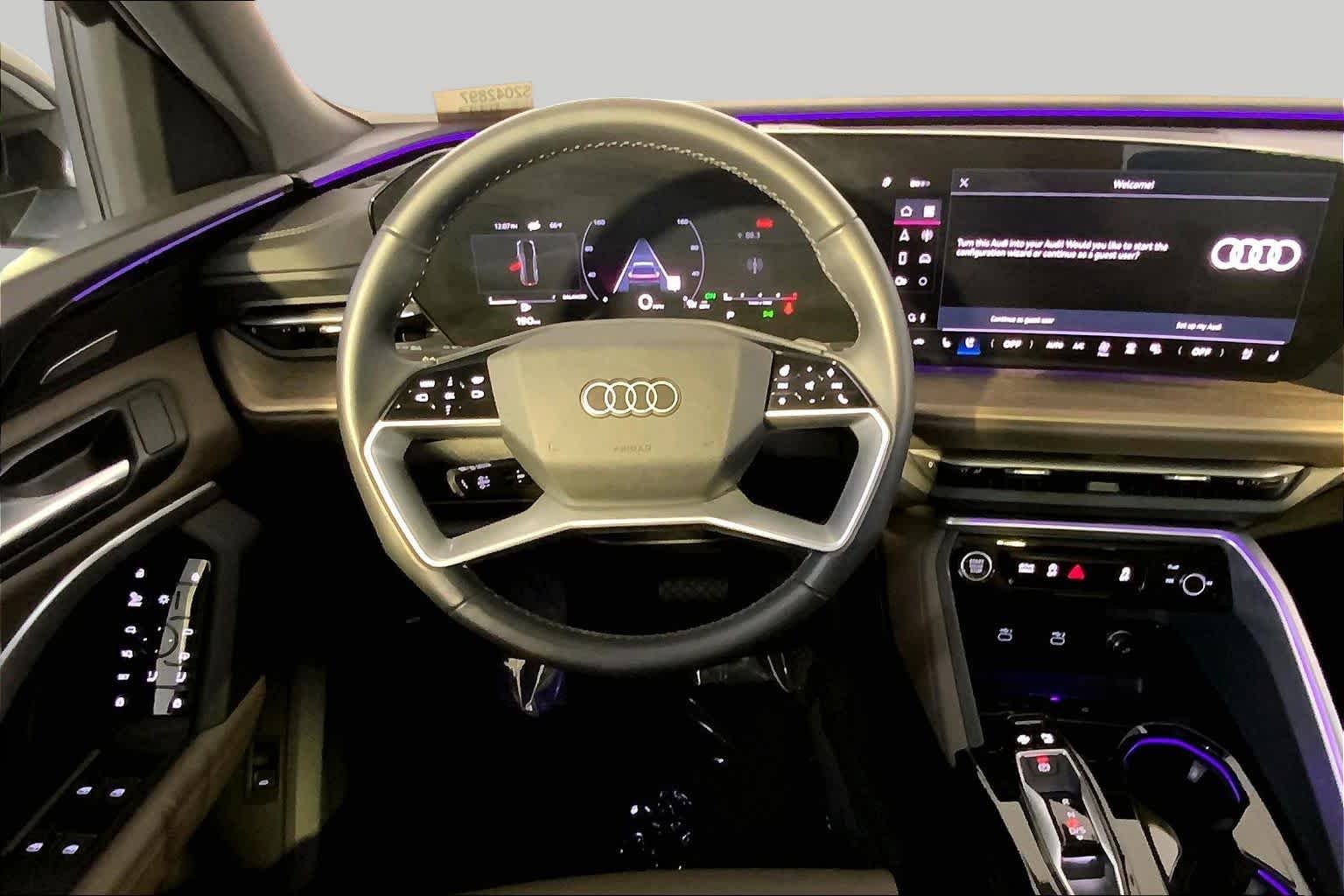 Used 2025 Mythos Black Metallic Audi Premium Plus image 6