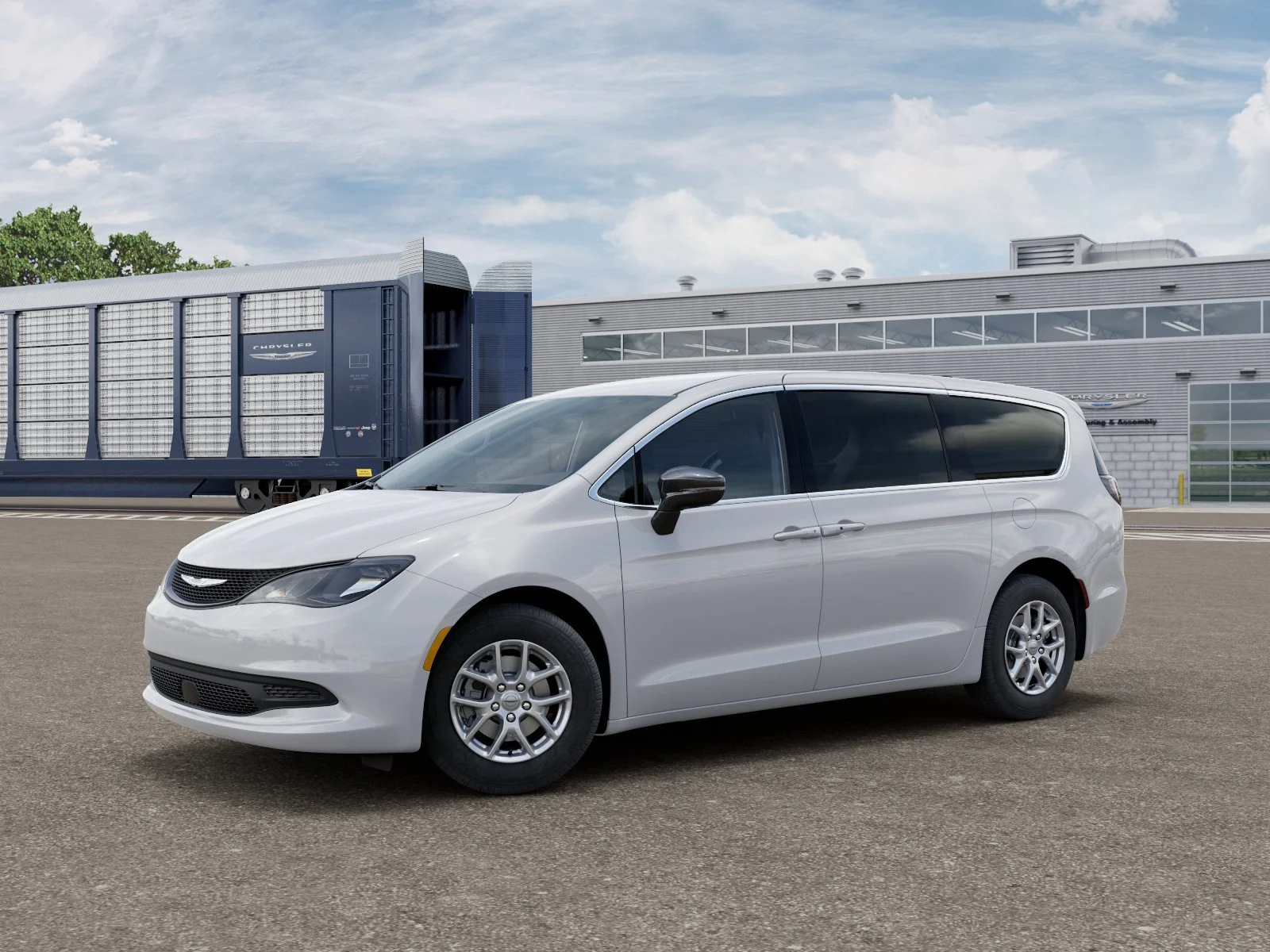 New 2026 Bright White Clearcoat Chrysler LX image 2