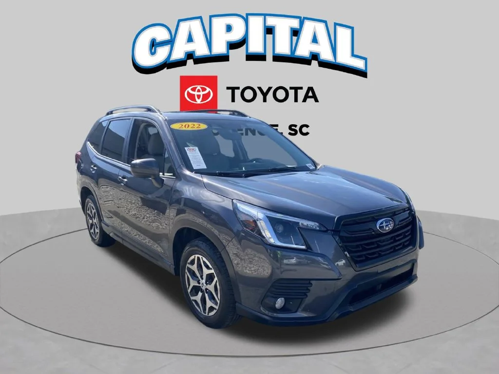 Used 2022 Gray Subaru Premium image 1