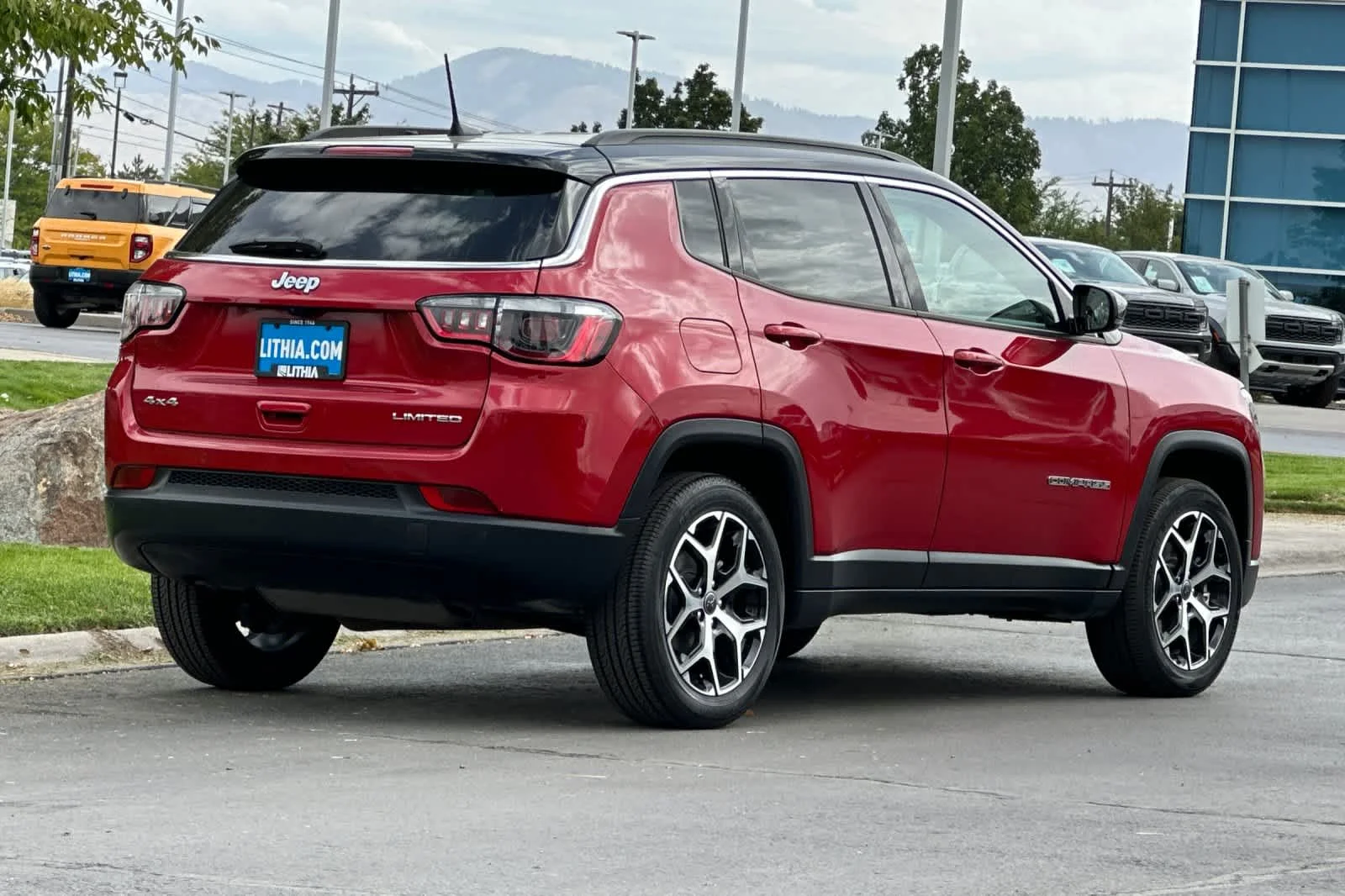 Certified Used 2025 Red Jeep Limited image 2
