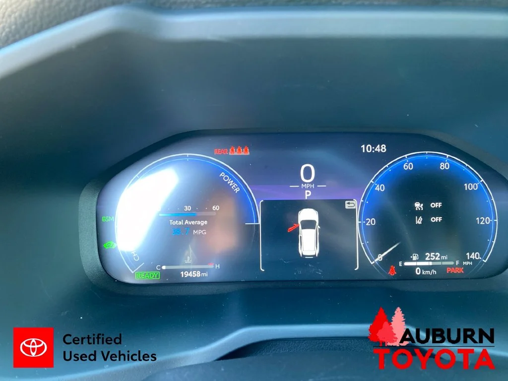 Certified Used 2025 Midnight Black Metallic Toyota XSE image 16