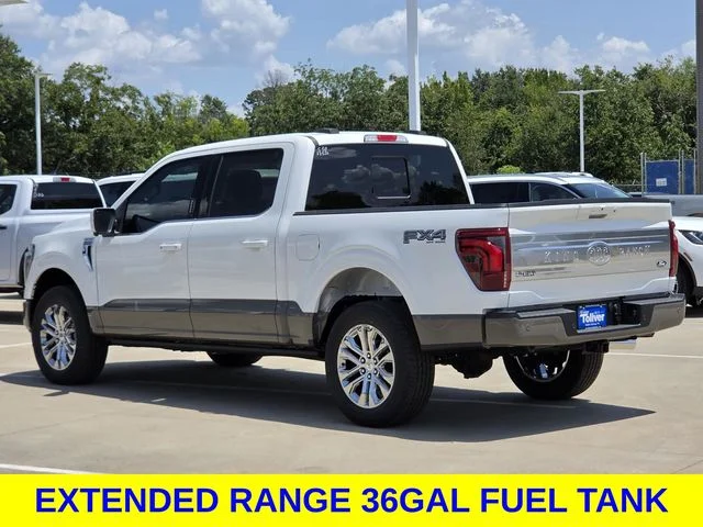 New 2026 Star White Metallic Tri-Coat Ford King Ranch® image 7