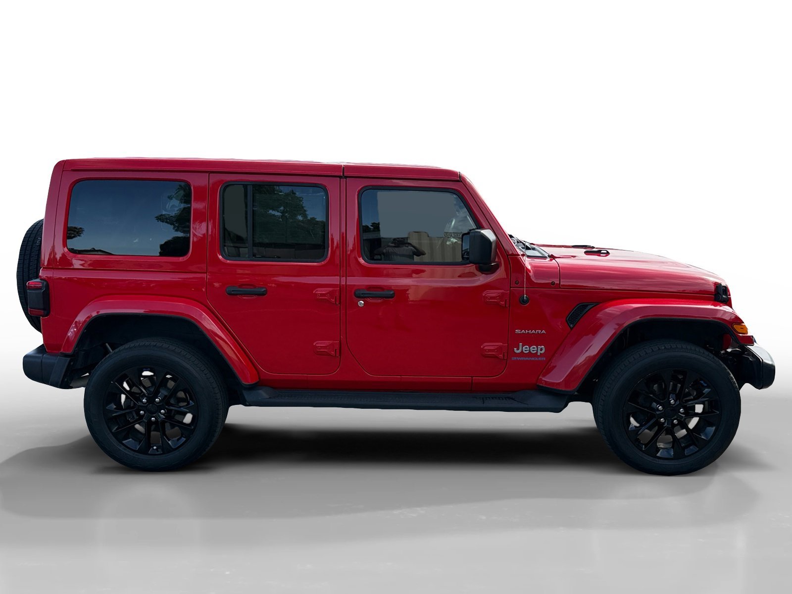 Used 2023 Firecracker Red Clearcoat Jeep Sahara 4xe image 6