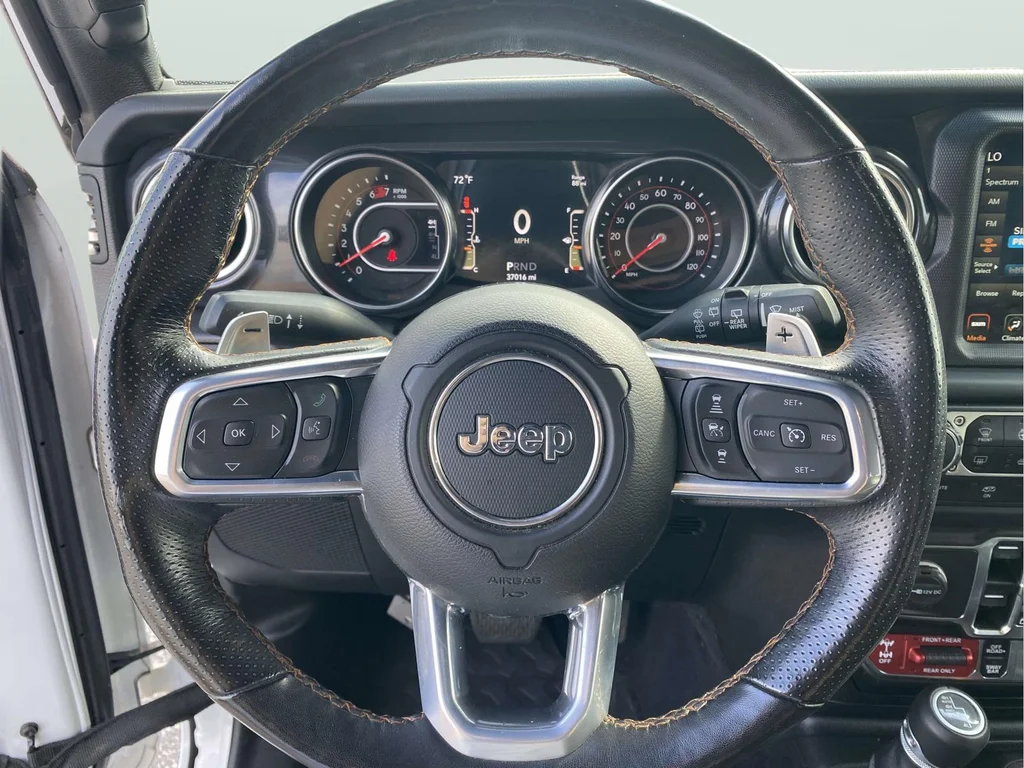 Used 2021 Bright White Clearcoat Jeep Unlimited Rubicon 392 image 19
