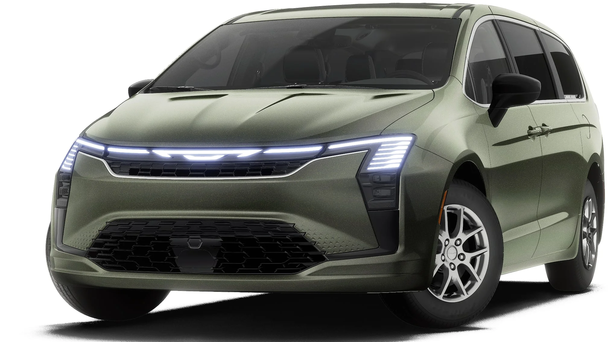 New 2027 Olive Green Pearl-Coat Exterior Paint Chrysler Select image 1