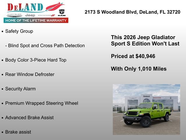 New 2026 Mojito Exterior Paint Jeep Sport S image 24