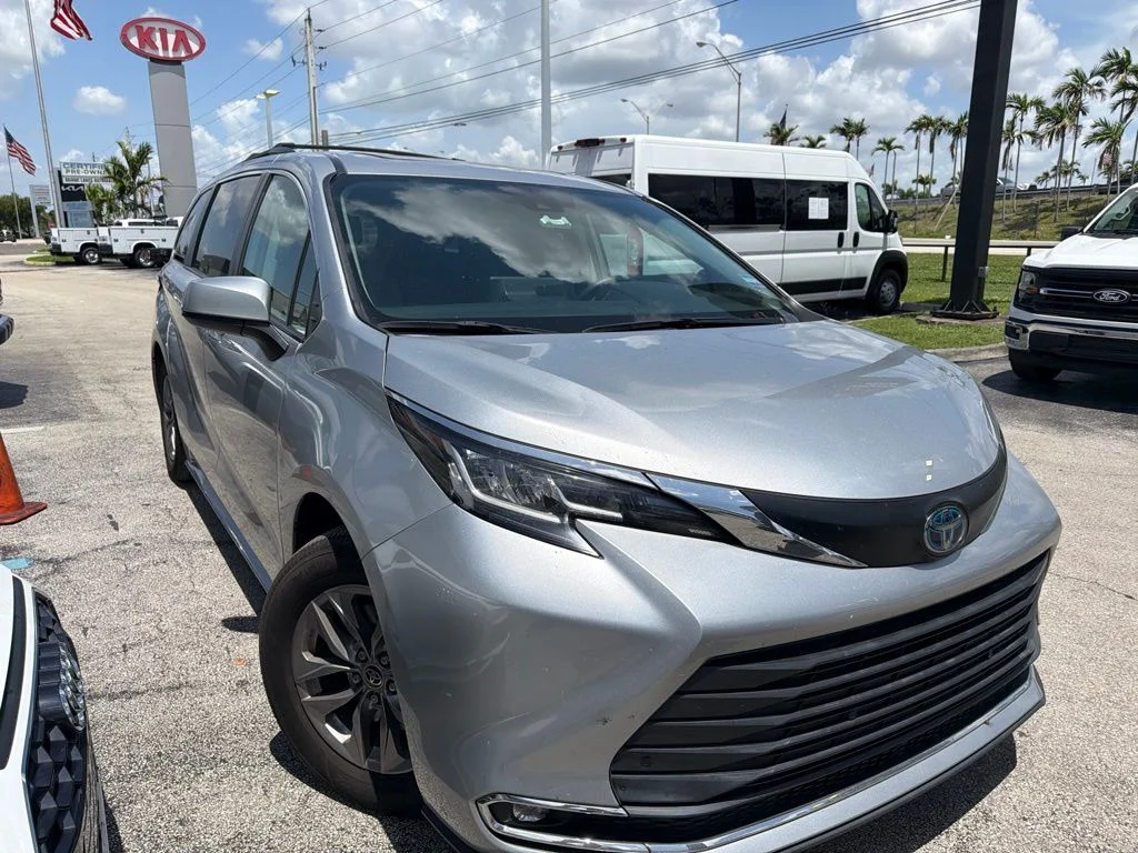 Used 2023 Celestial Silver Metallic Toyota XLE image 2