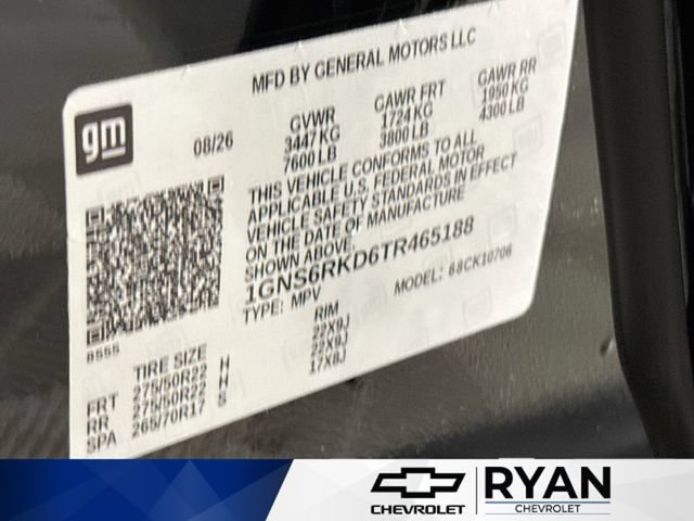 2026 Chevrolet Tahoe RST - Photo 35