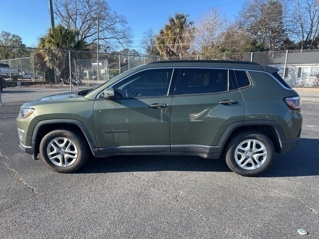 Used 2020 Jeep Compass Sport with VIN 3C4NJCAB0LT252939 for sale in Warner Robins, GA