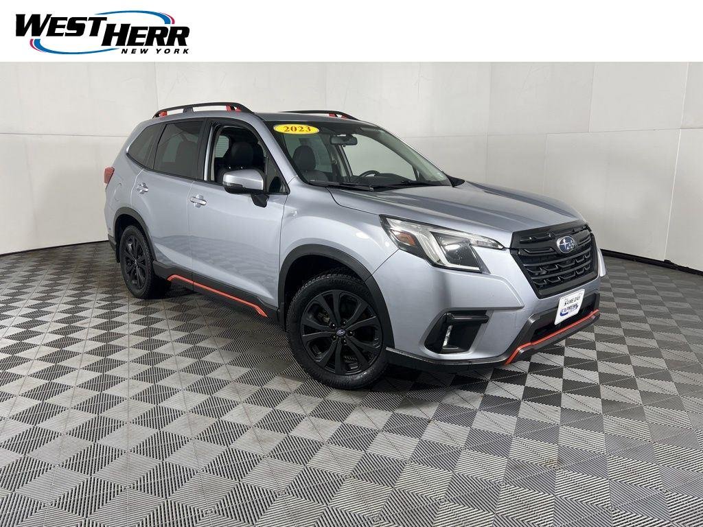 Used 2023 Ice Silver Metallic Subaru Sport image 1