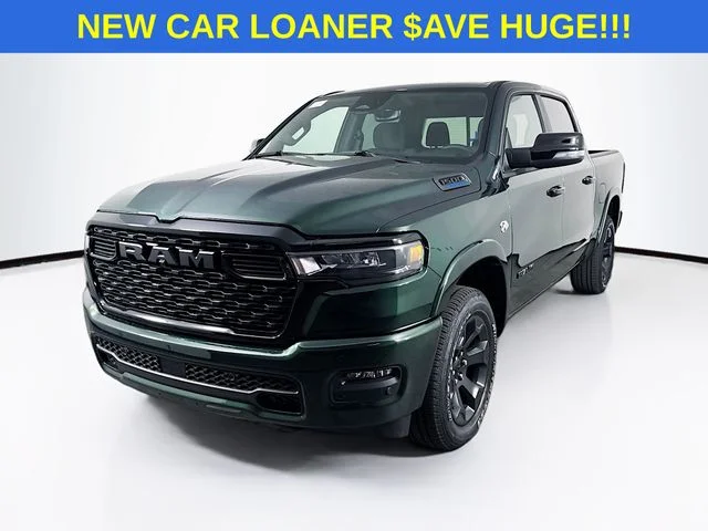 New 2026 Serrano-Green Metallic Exterior Paint RAM BIG HORN image 3