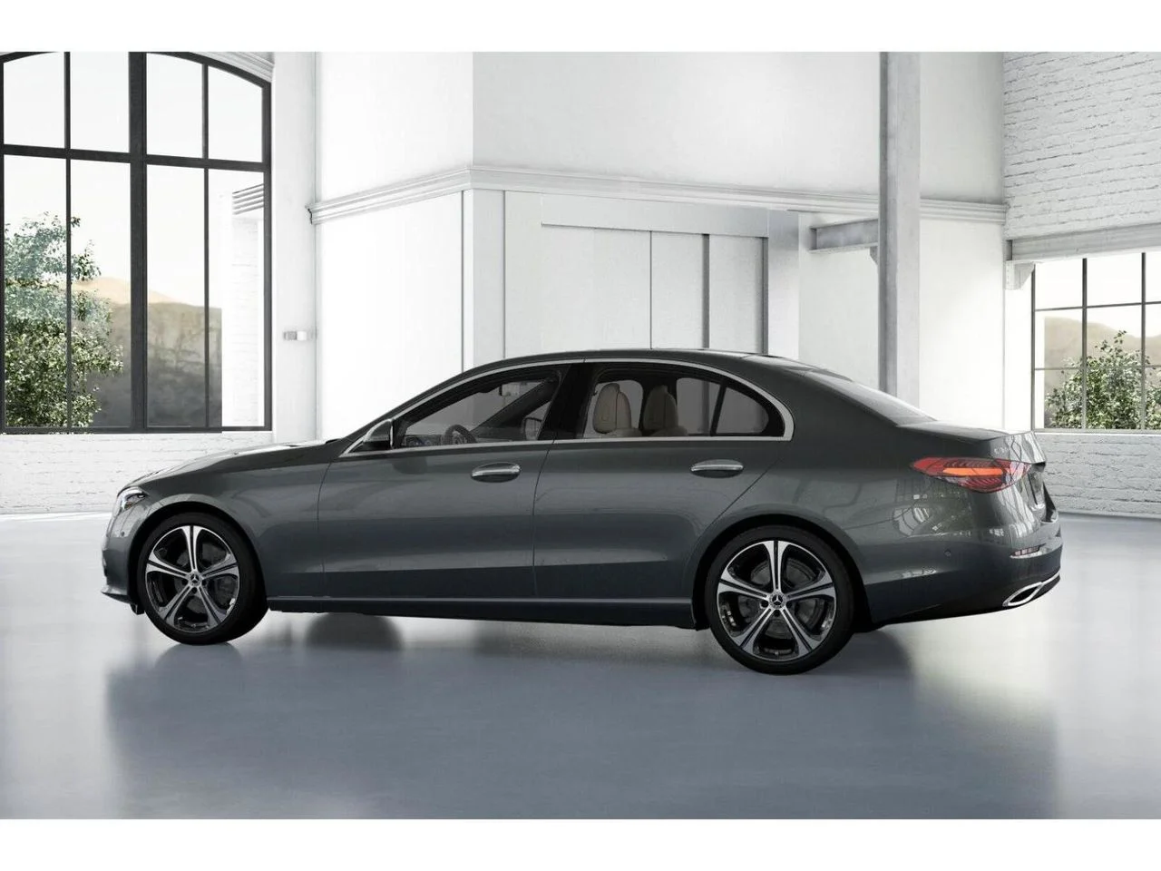 New 2026 Selenite Grey Metallic Mercedes-Benz C 300 image 32