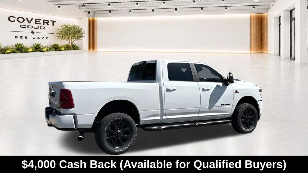New 2026 Bright White Clear-Coat Exterior Paint RAM Laramie image 11