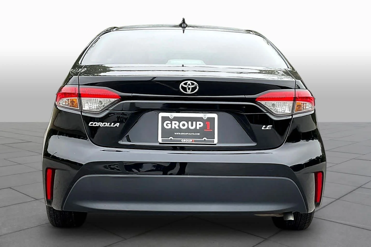 Used 2024 Midnight Black Metallic Toyota LE image 5