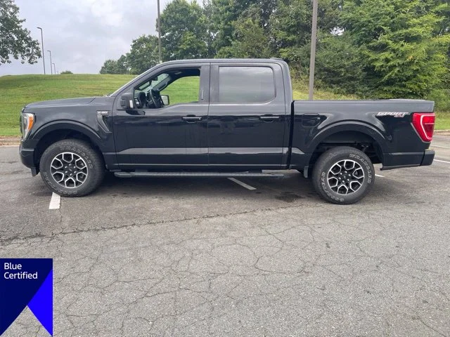 Used 2021 Black Ford XLT image 2