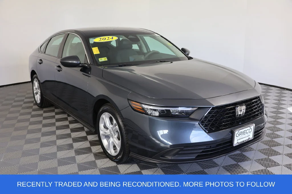 Used 2024 Meteorite Gray Metallic Honda LX image 1