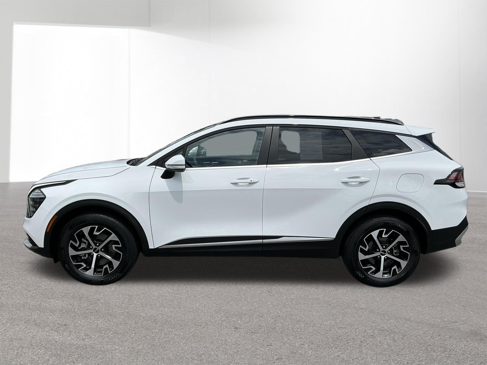 Used 2025 Glacial White Pearl Kia EX image 6