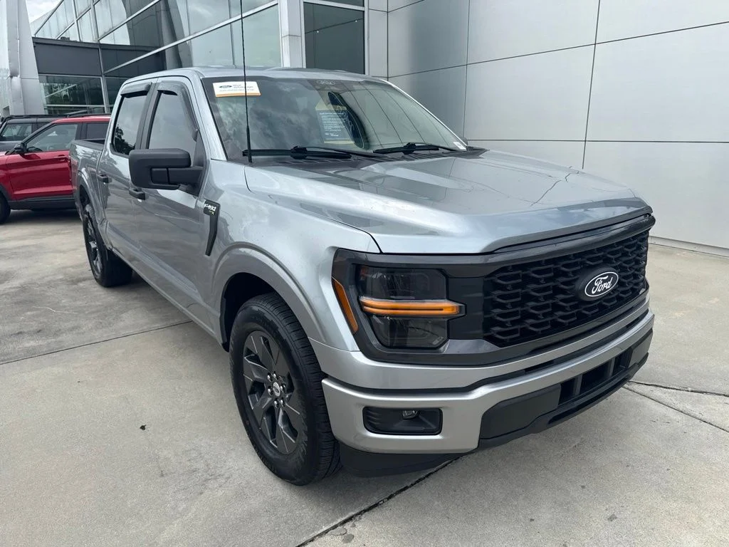 Used 2025 Iconic Silver Metallic Ford STX image 1