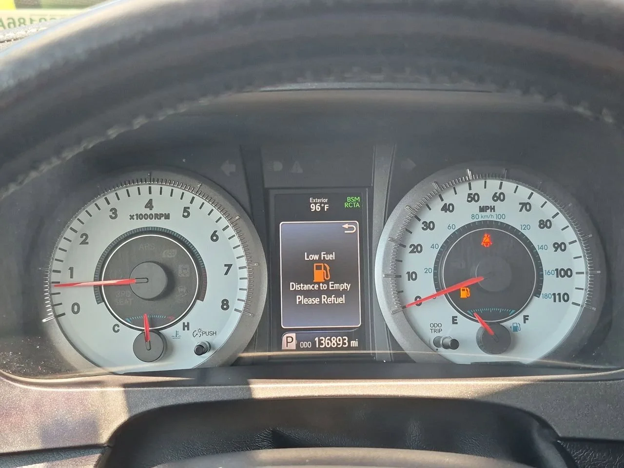 Used 2019 Red Toyota SE image 11
