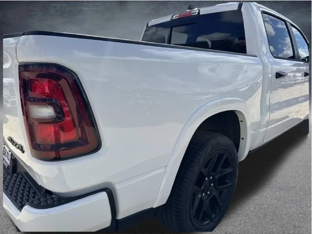 New 2027 Bright White Clear-Coat Exterior Paint RAM Laramie image 23