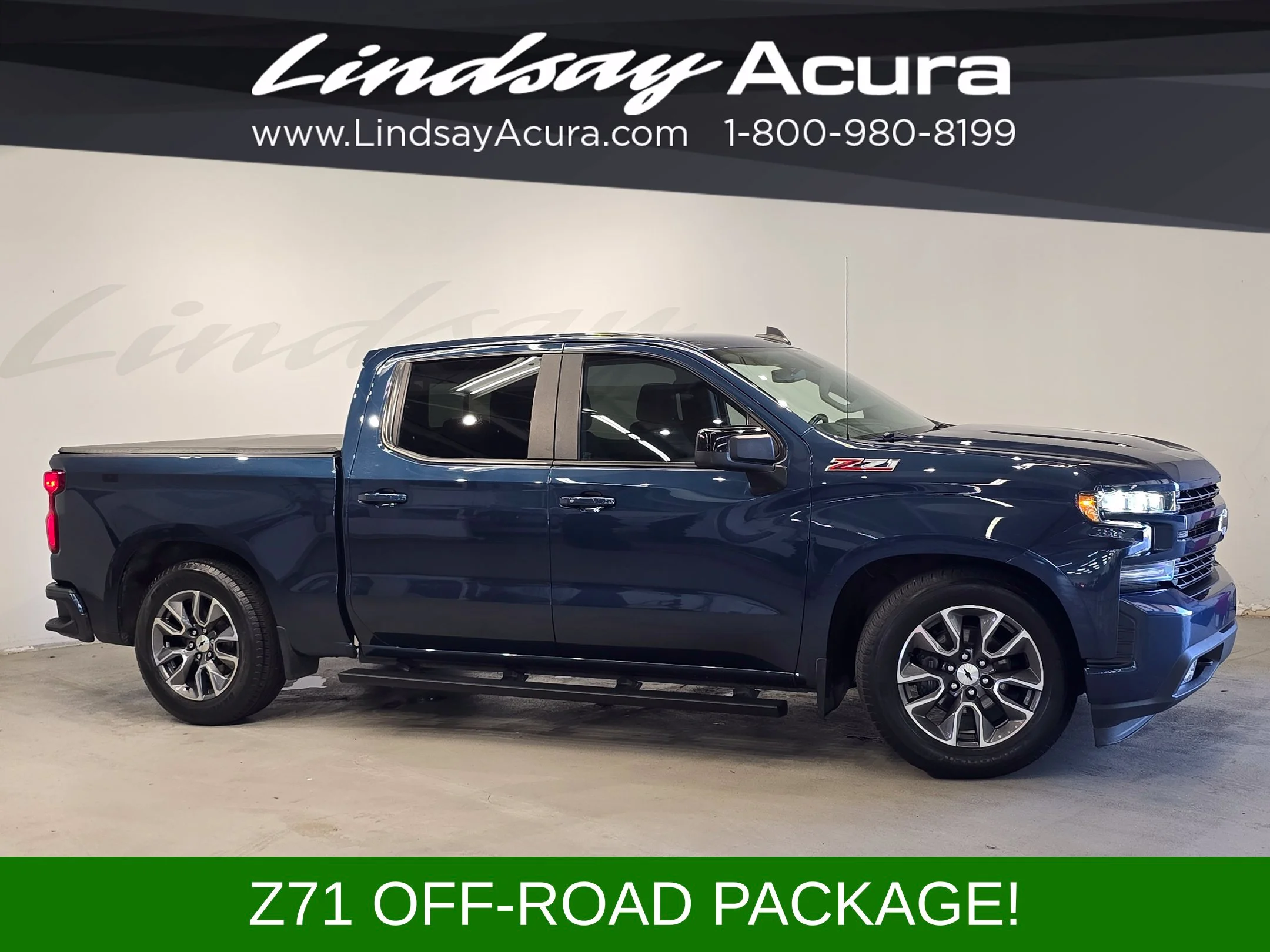 Used 2020 Northsky Blue Metallic Chevrolet RST image 3