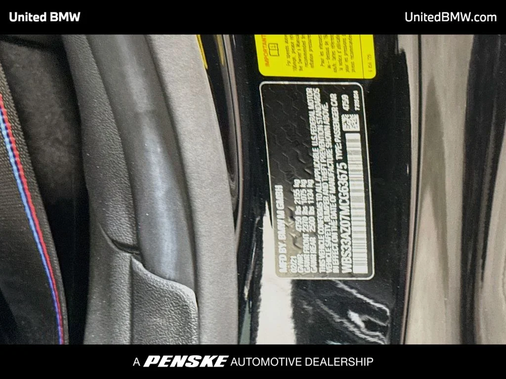 Used 2021 Black Sapphire Metallic BMW Competition image 20