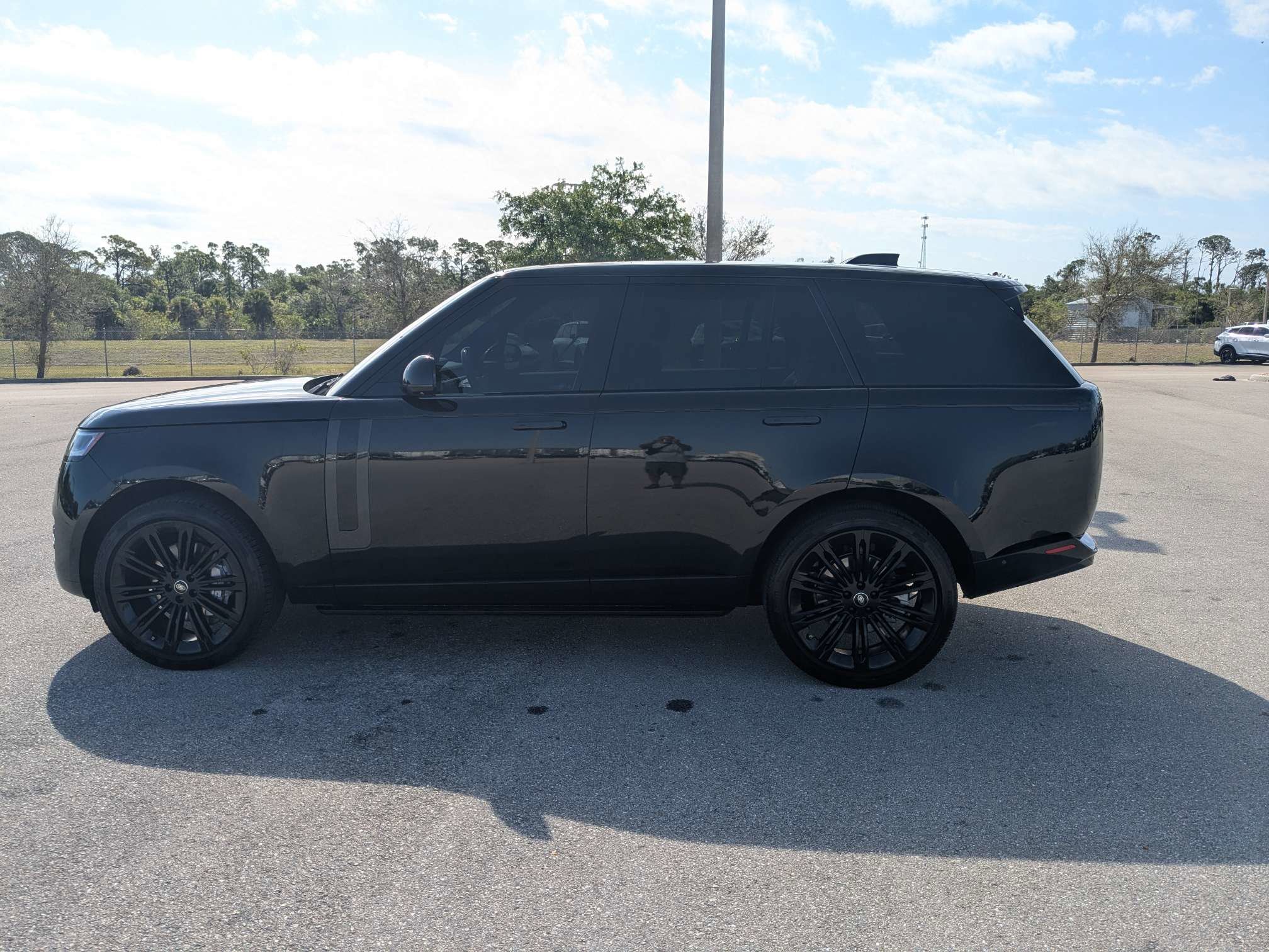 Used 2025 Santorini Black Metallic Land Rover SE image 8