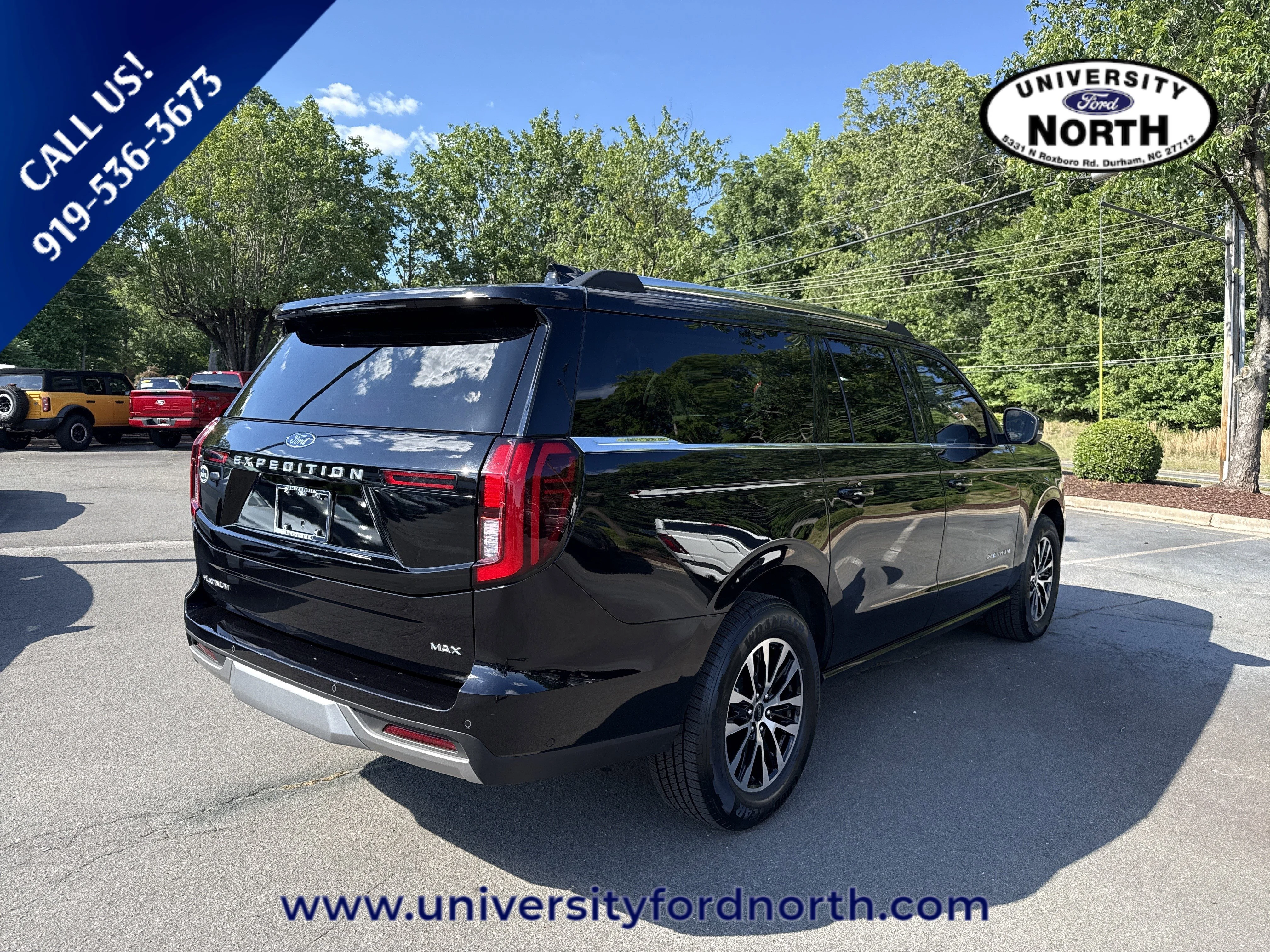 Used 2025 Agate Black Metallic Ford Platinum image 7