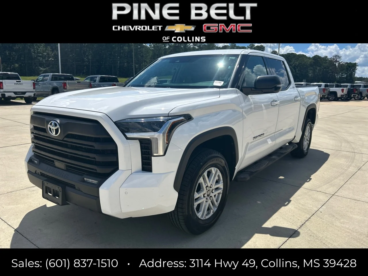 Used 2023 White Toyota SR5 image 1