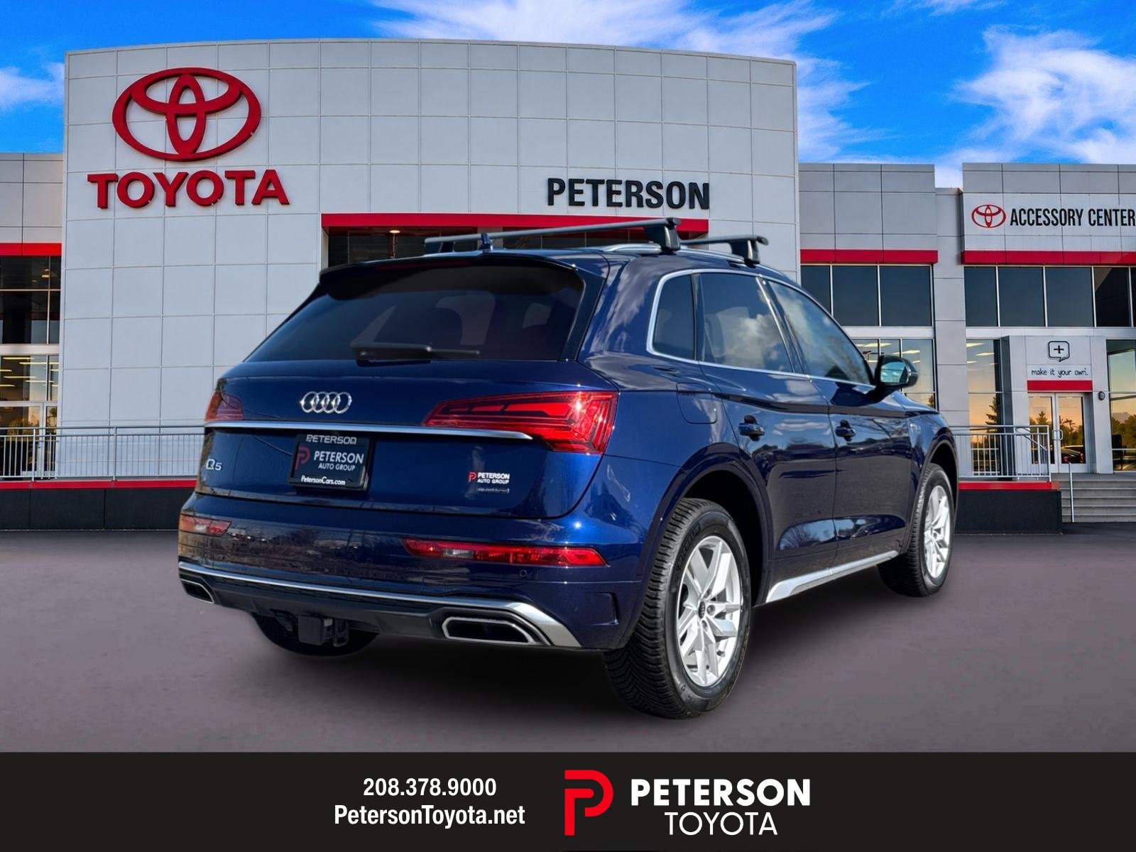 Used 2023 Blue Audi 45 S line Premium image 3