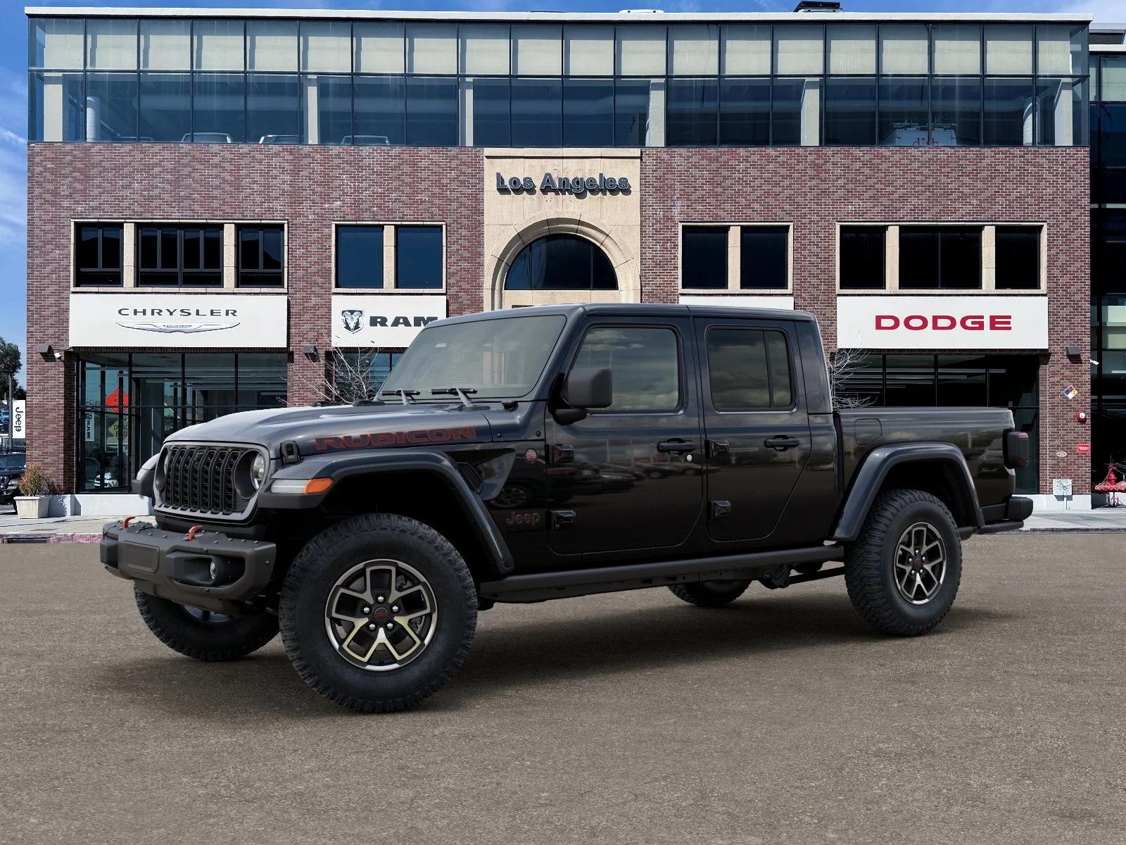 New 2026 Black Clear-Coat Exterior Paint Jeep Rubicon X image 28