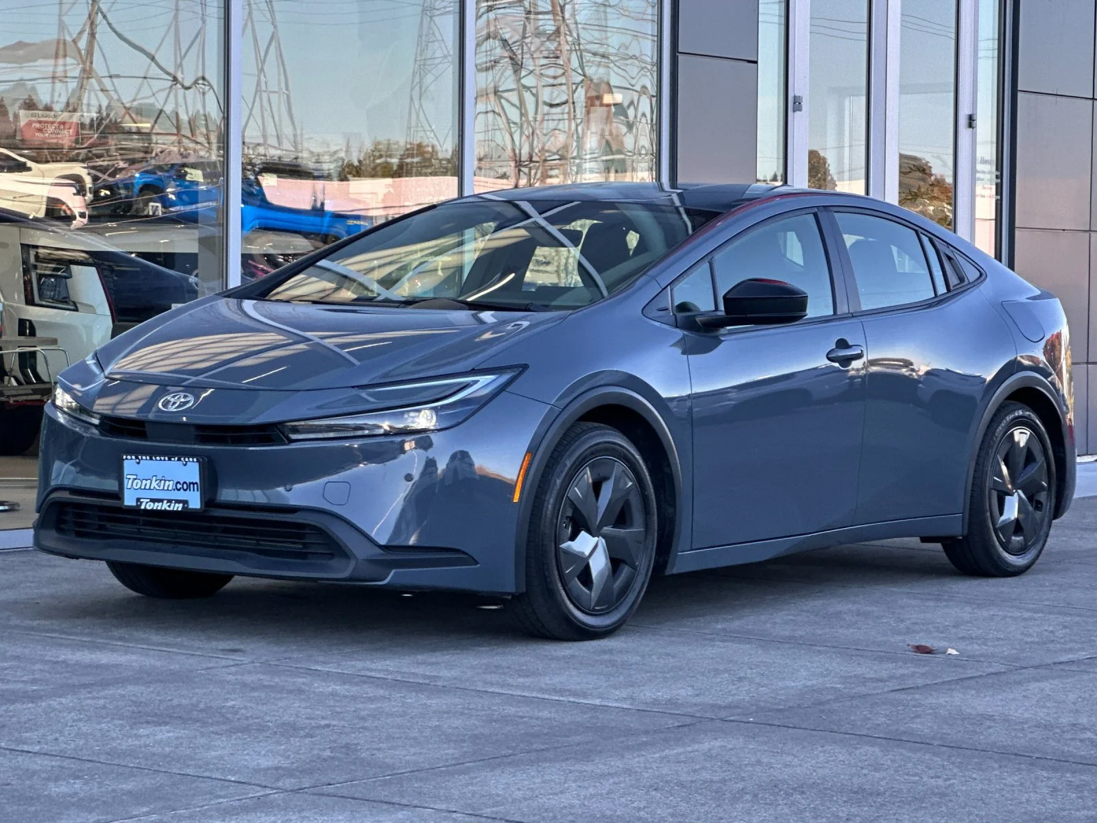 Used 2024 Gray Toyota LE image 8