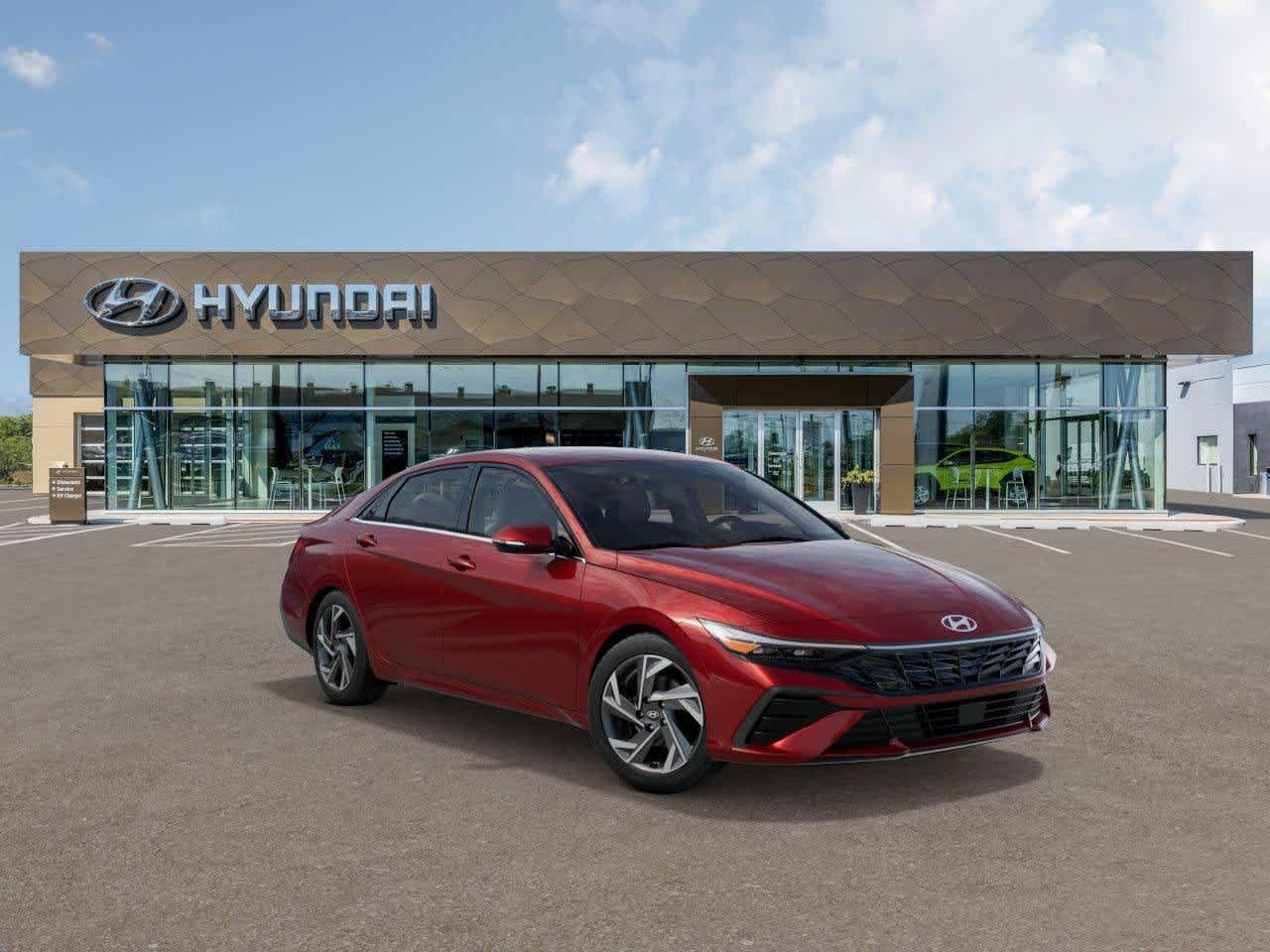 Used 2025 Ultimate Red Hyundai Limited image 2