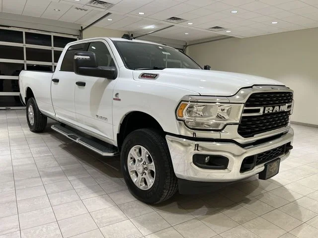 Used 2024 Bright White Clearcoat Ram Big Horn image 7