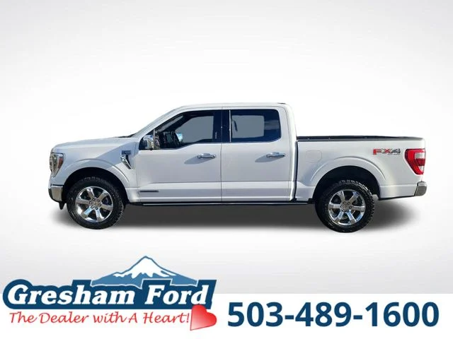Used 2021 Oxford White Ford King Ranch image 3