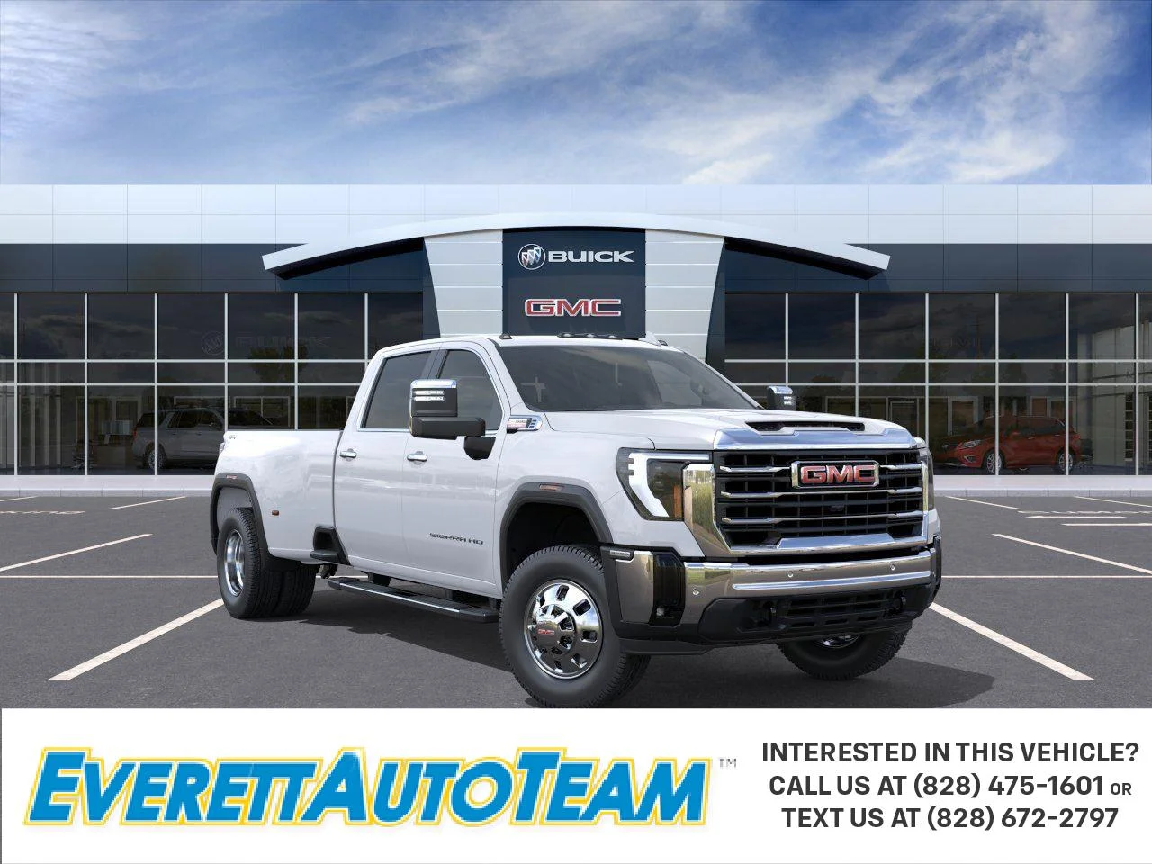 New 2026 Summit White GMC SLT DRW image 1