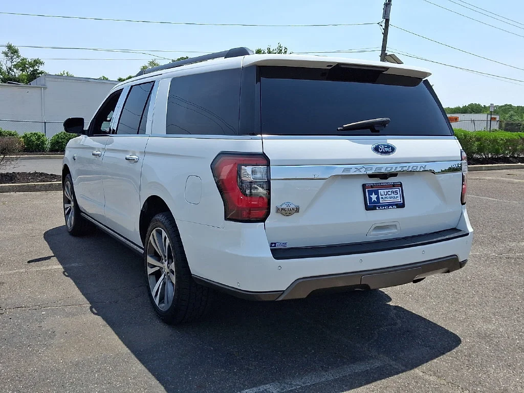 Used 2021 White Ford King Ranch MAX image 9