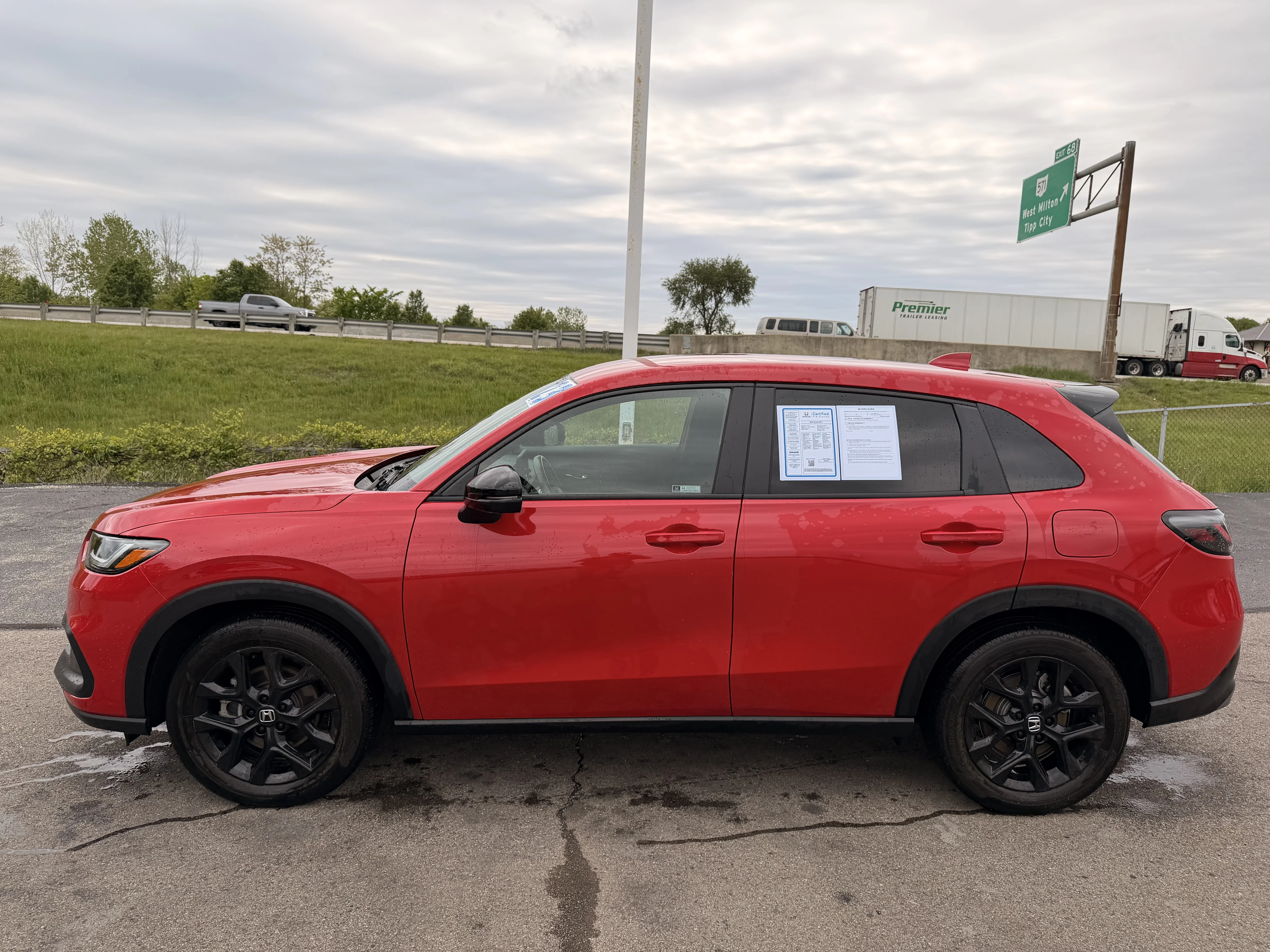 Certified Used 2023 Milano Red Honda Sport image 6