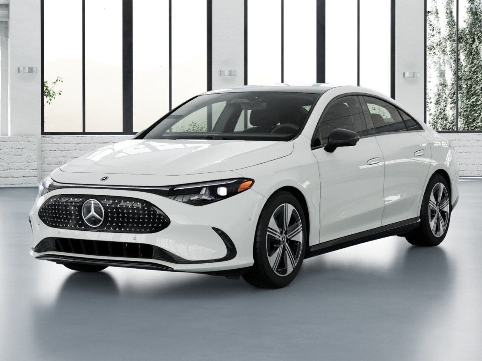 New 2027 Polar White Mercedes-Benz CLA 250+ 4D Coupe image 2